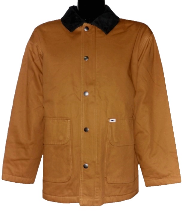 Hnědá Bavlna Bunda Obey vel. M