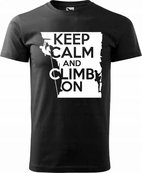 

Koszulka Urodziny Wspinacz Keep Calm Climb