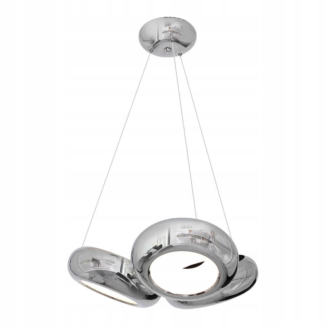 Závěsná lampa Milagro Mercurio chrom 36W Led 4000K neutrální 10 cm