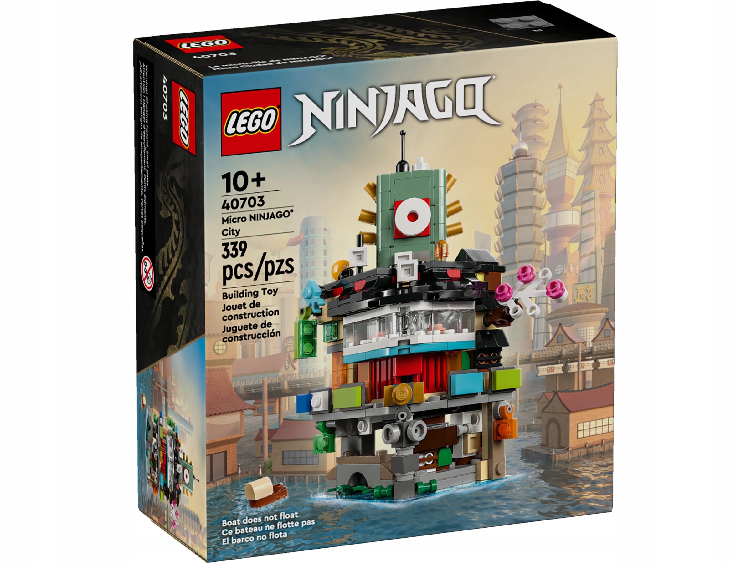 Lego 40703 Ninjago Mikroměsto Ninjago Originální Limitovaná Edice