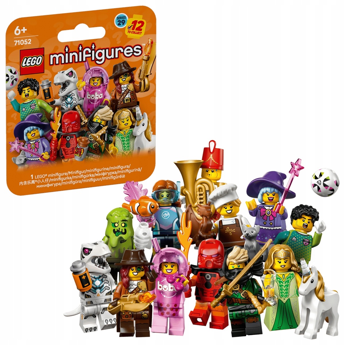 Lego 71052 Série 29 Kostýmy Sada 12 kusů