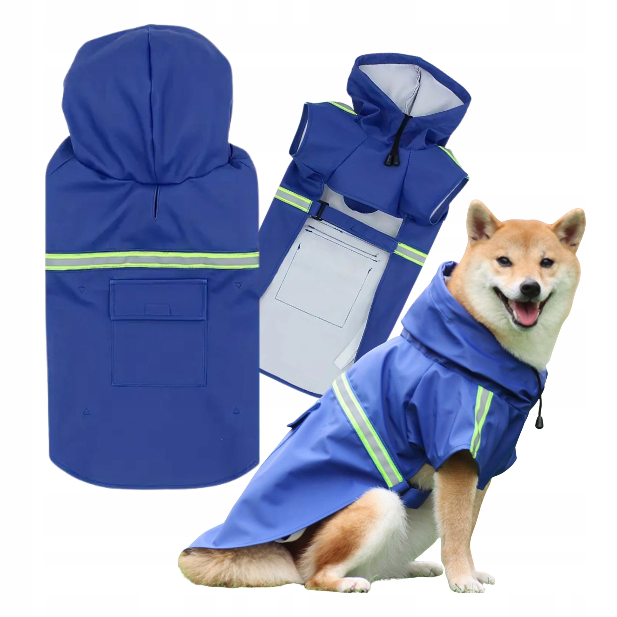 Nepromokavé oblečení pro velkého psa, nepromokavá bunda XXL