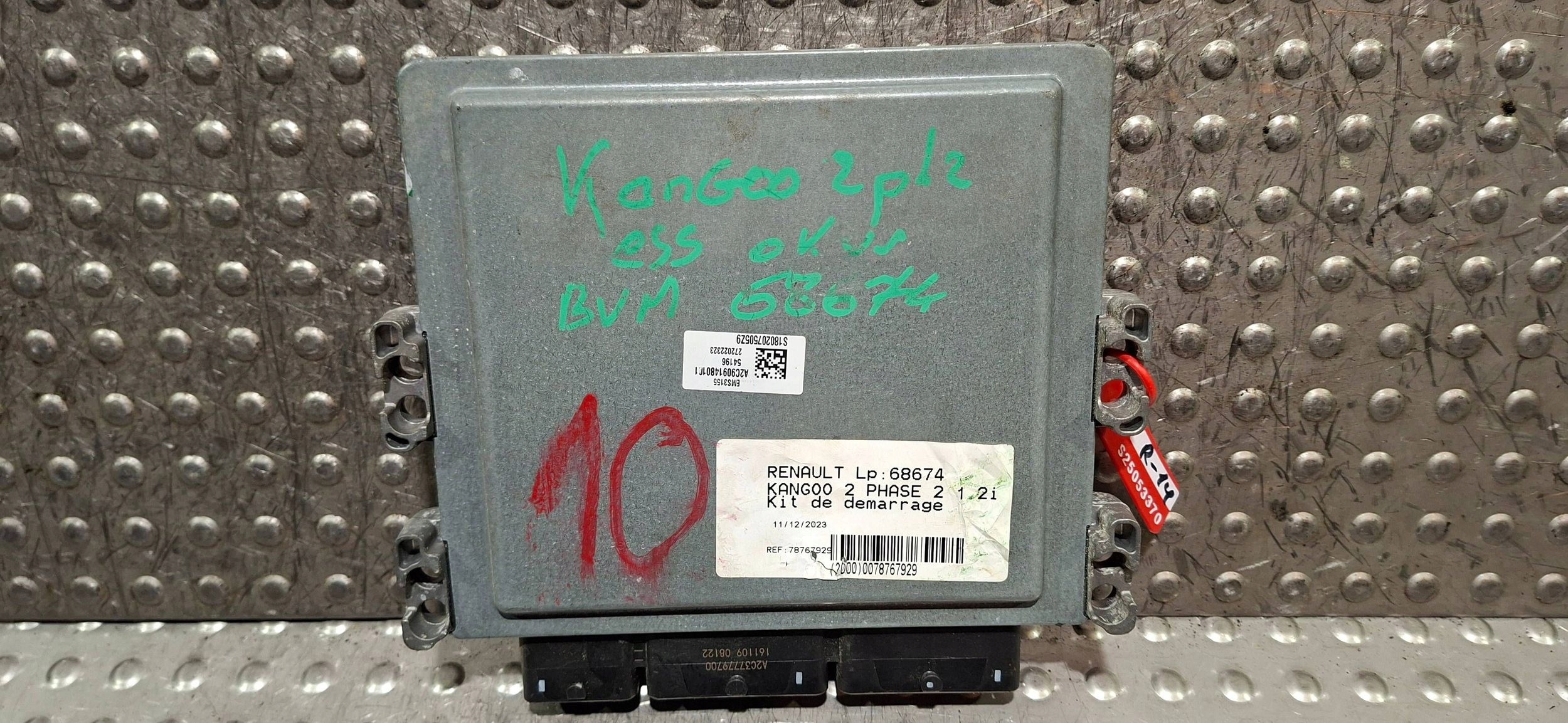 Computer 237108273R A2C39522100 237106101R RENAULT KANGOO 1.2 TCE