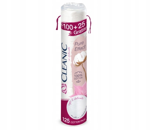 

Cleanic Pure Płatki kosmetyczne 125 sztuk