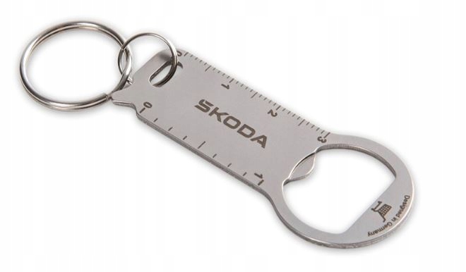 Wielofunkcyjny Brelok Metalowy Skoda 6U0087013 Żeton Do Koszyka