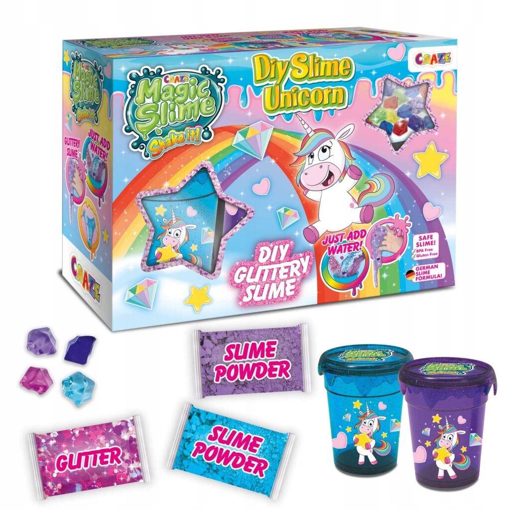 

Zestaw Do Robienia Slime Jednorożec Fabryka Craze