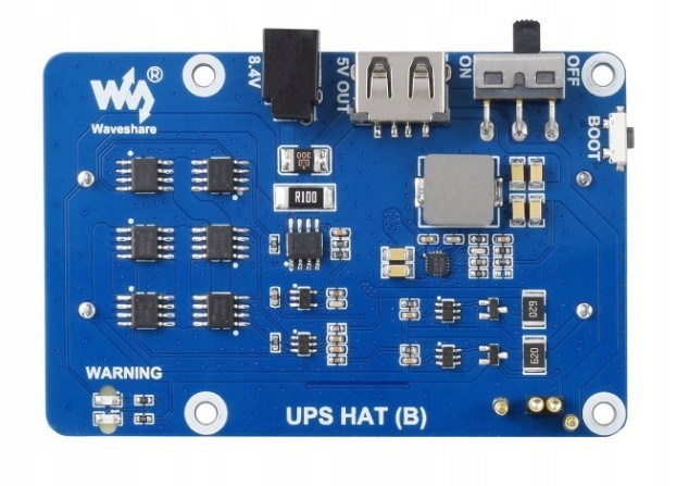 UPS HAT (B) (EU) - moduł zasilacza bezprzerwowego Producent WaveShare