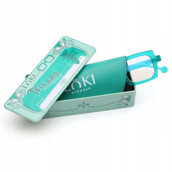 +1.0 Plusy Loki Italy Okulary do komputera Blue Block okulary do czytania