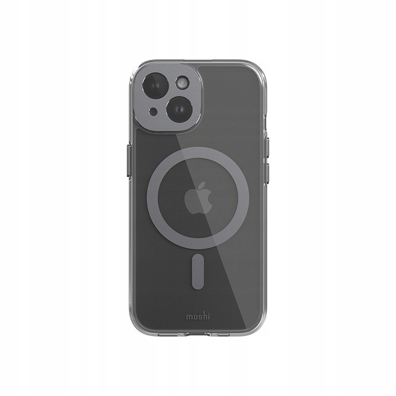 Moshi iGlaze MagSafe Pouzdro pro iPhone 15 (Meteorite Gray)