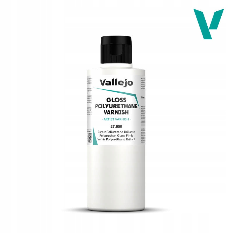 Vallejo 27650 Polyurethane Gloss Varnish 200ml Lakier poliuretanowy