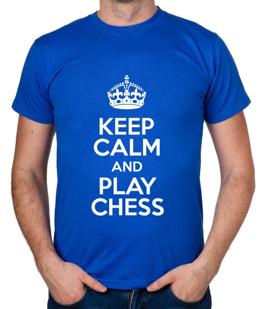 

koszulka Keep Calm And Play Chess prezent