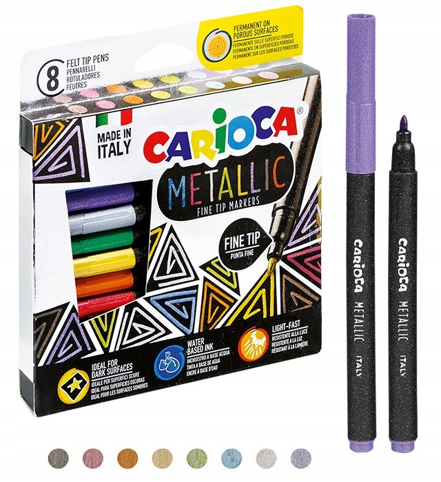 

Pisaki metaliczne Carioca Metallic