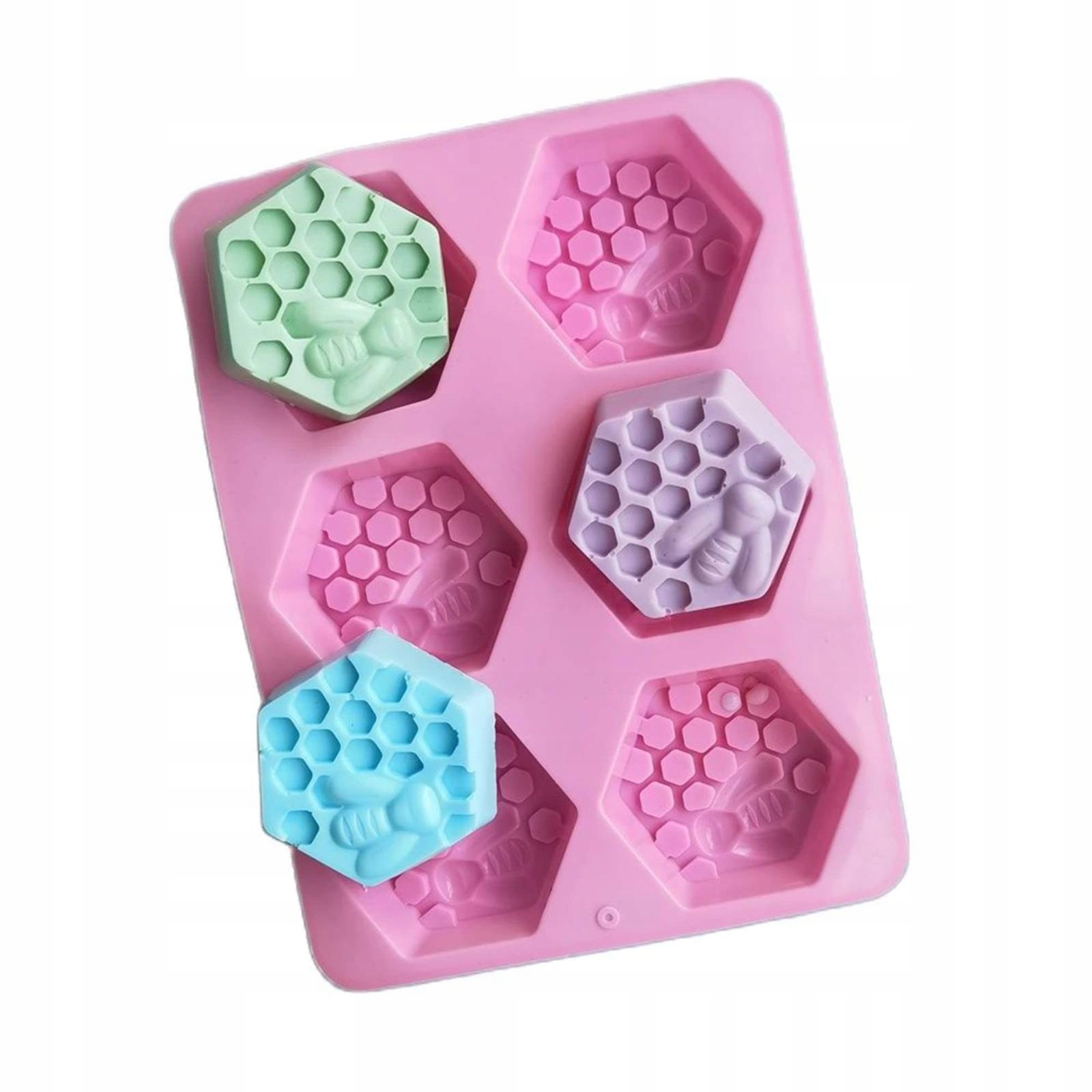 

Forma Silikonowa plaster miodu 6 szt. mydło glicer