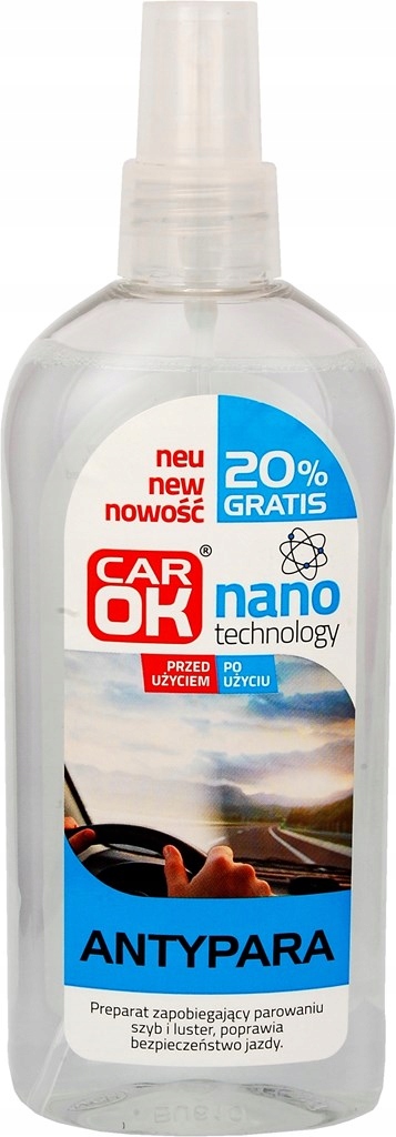 Car Ok Antypara Środek przeciw parowaniu szyb spray 300 ml