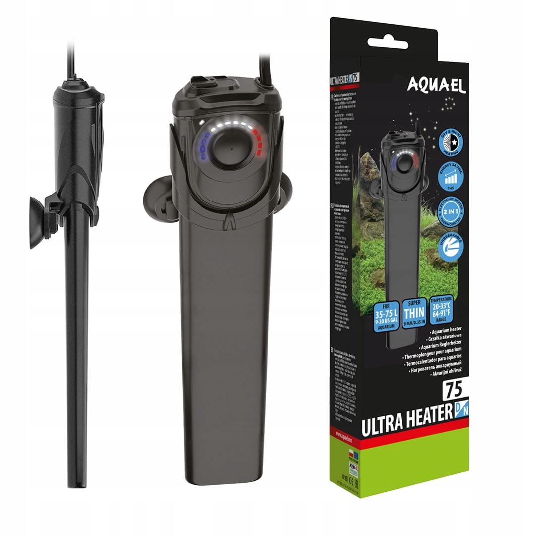 Levně Aquael Ultra Heater Day&Night 75W ohřívač do akvária 35-75L