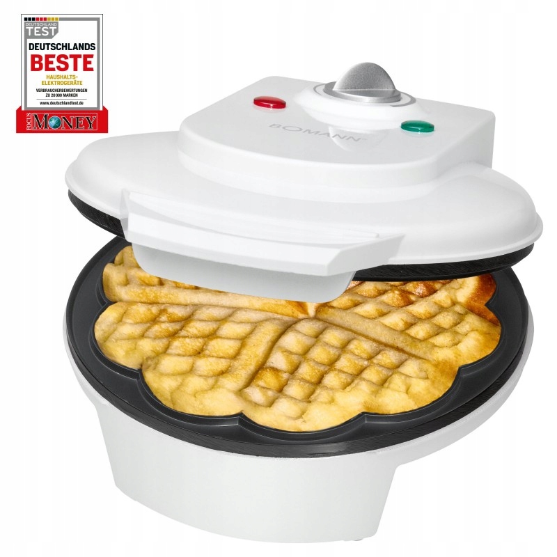 

Mocna Gofrownica 1200W Chrupiące Gofry Wafle