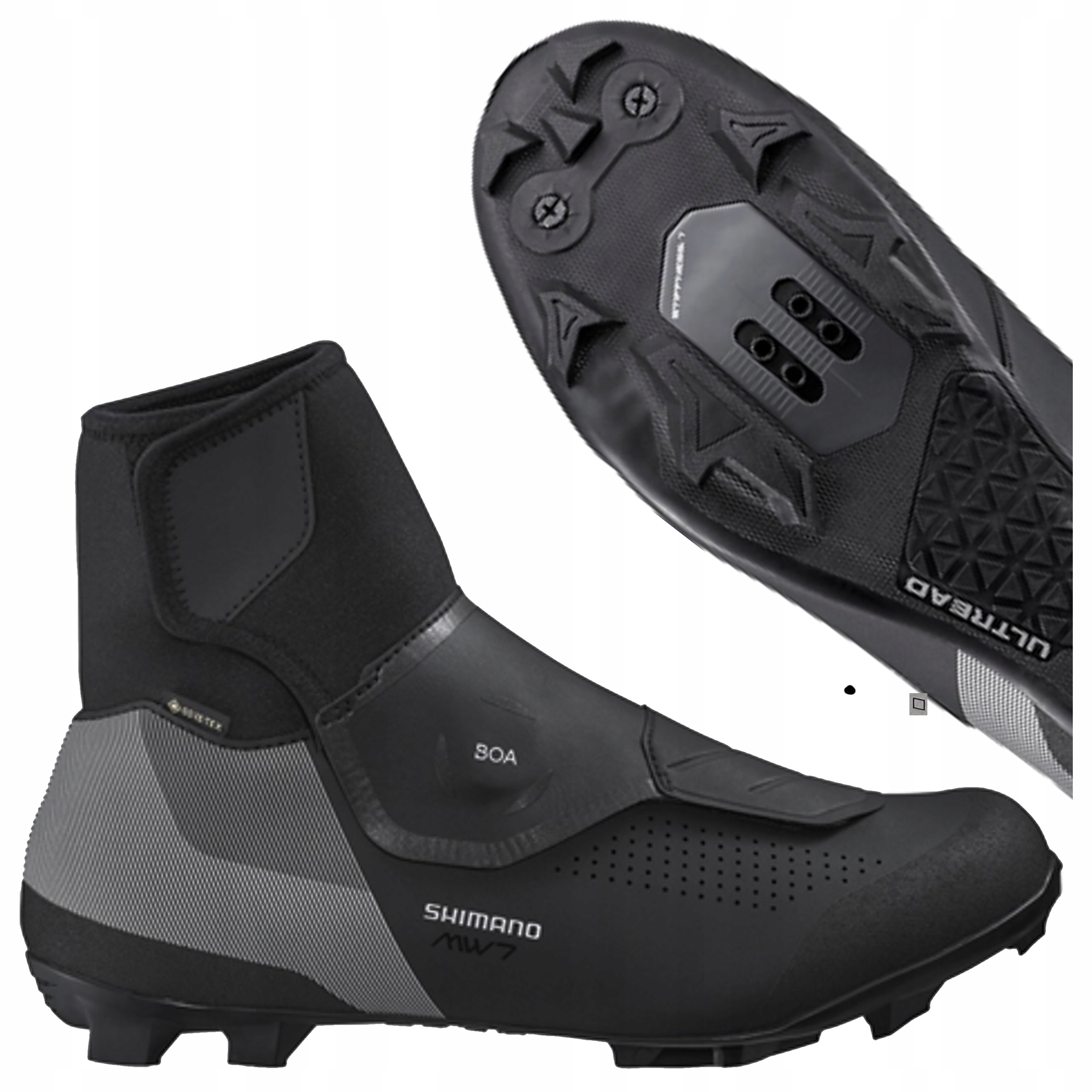Rowerowe Buty Zimowe 43 Shimano Gore-tex MW702 Ciepłe Izolujące