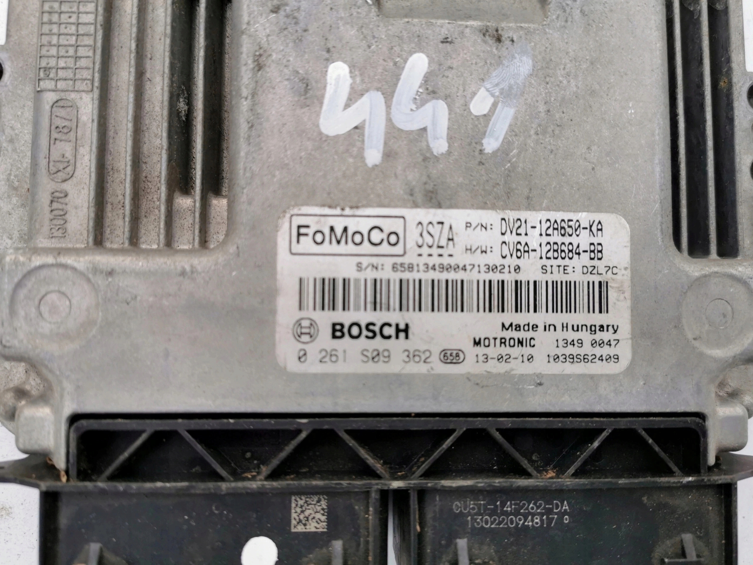 FORD B-MAX 1.0B 0261S09362 DV21-12A650-KA computer