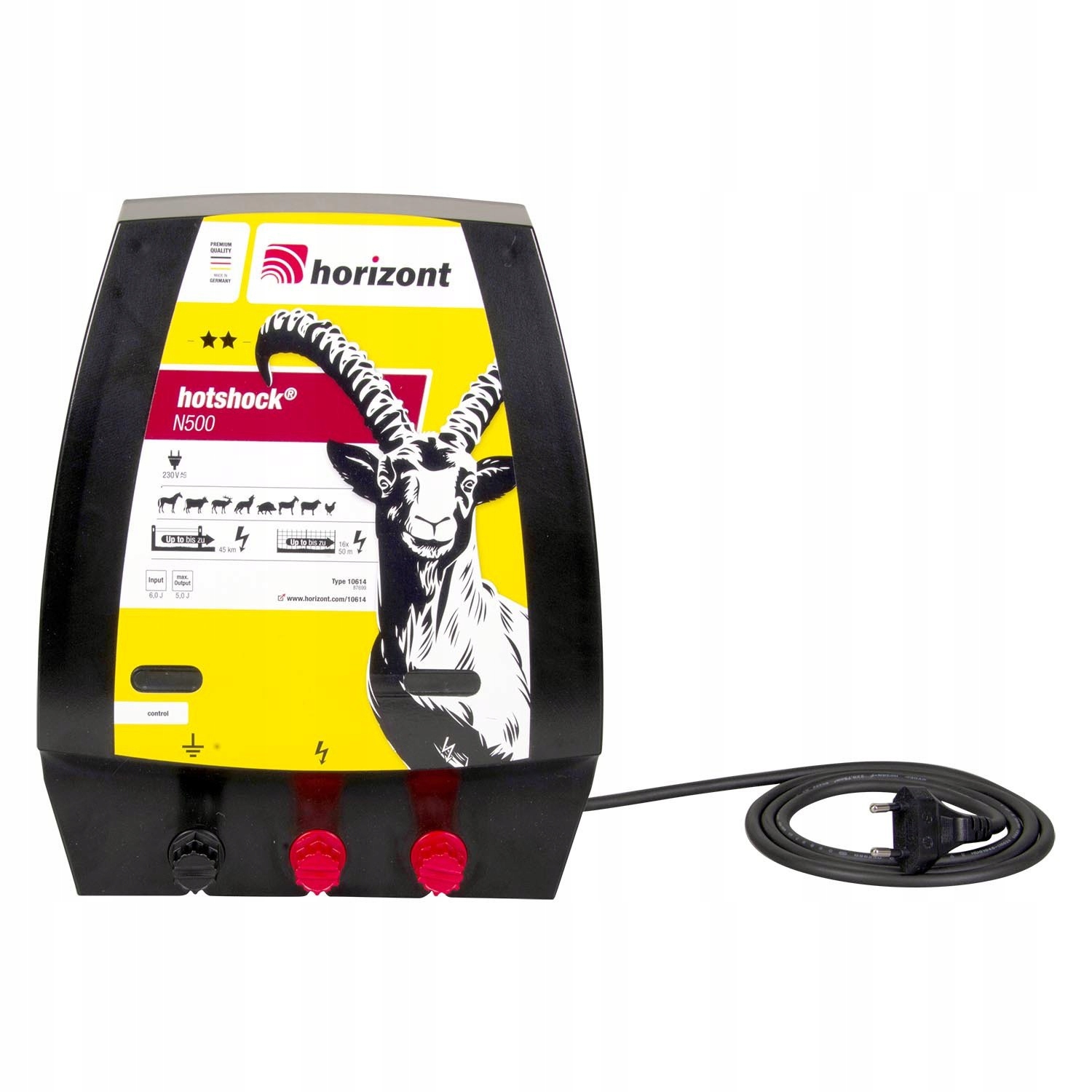 hotSHOCK N500 (N50), Síťový elektrizátor pastuch ovce koně kozí skot
