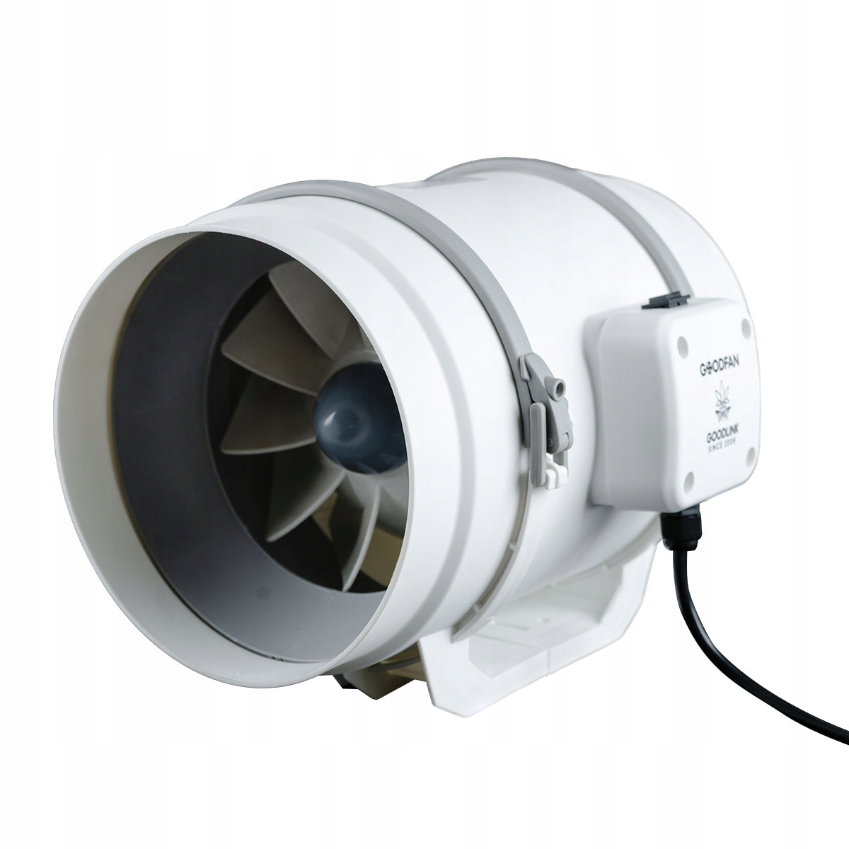 Wentylator kanałowy wyciągowy dwuBIEGOWY Ø 250mm 1200-1600m3 Growbox cichy
