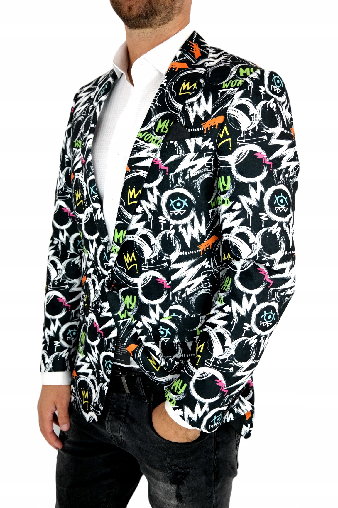 GIOVANNI PERA Marynarka męska D607 oko 64 XXXXL Rozmiar 64