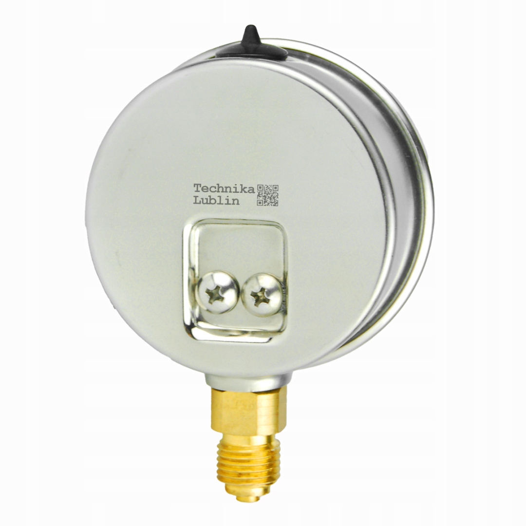 Manometr glicerynowy 0-6bar 1/4"dolny, 63mm Stan opakowania oryginalne