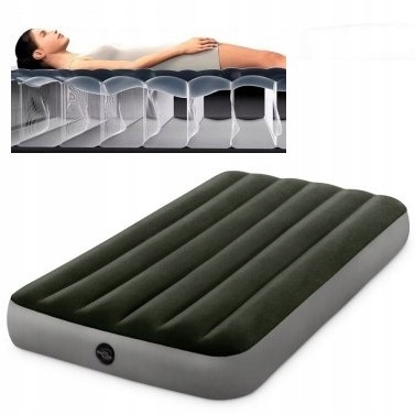 Materac dmuchany do spania łóżko 1os Intex