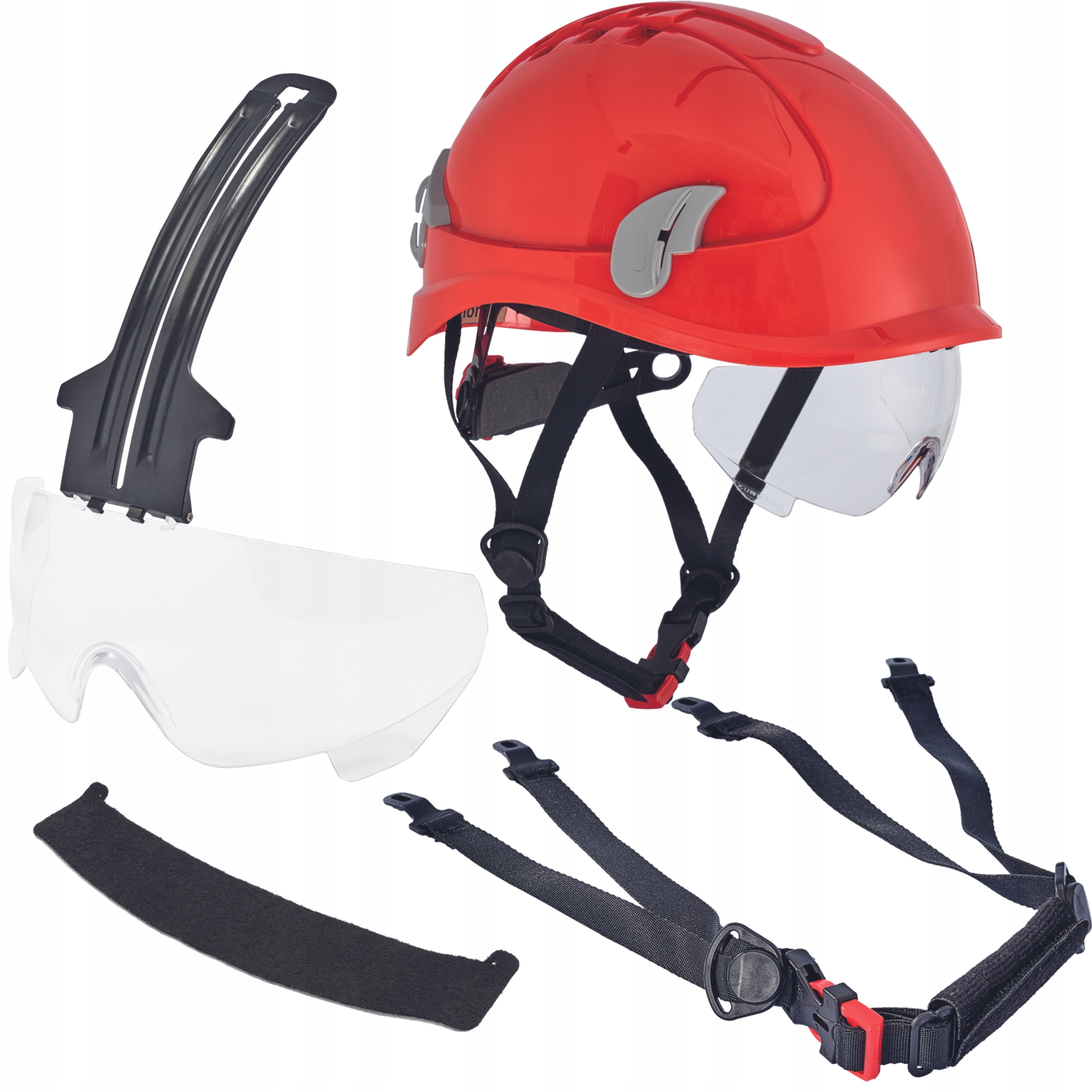 

Kask wspinaczkowy Alpin Worker WentylowanyCzerwony