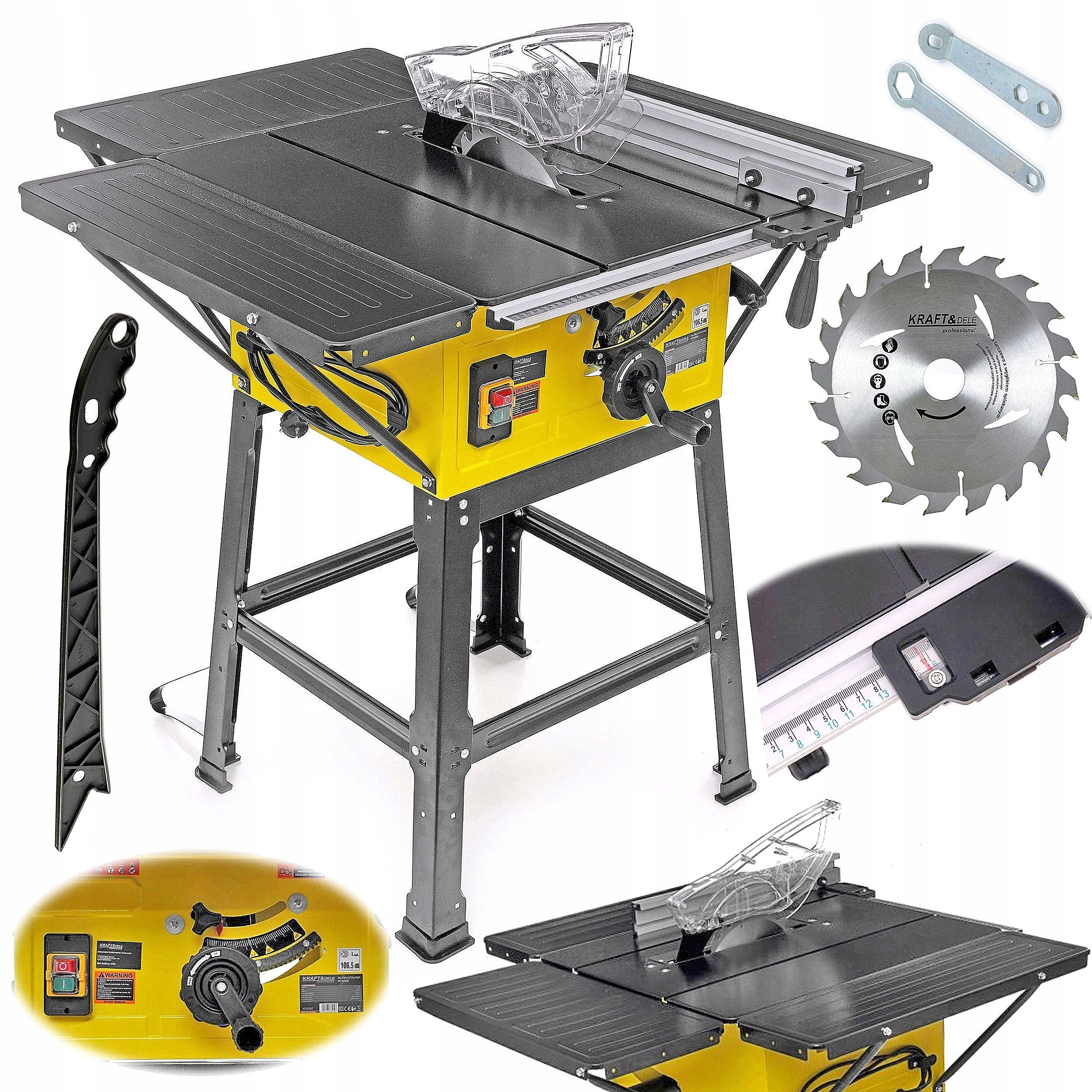 KRAJZEGA PIŁA STOŁOWA DO DREWNA PILARKA PRZECINARKA DRZEWA KMC