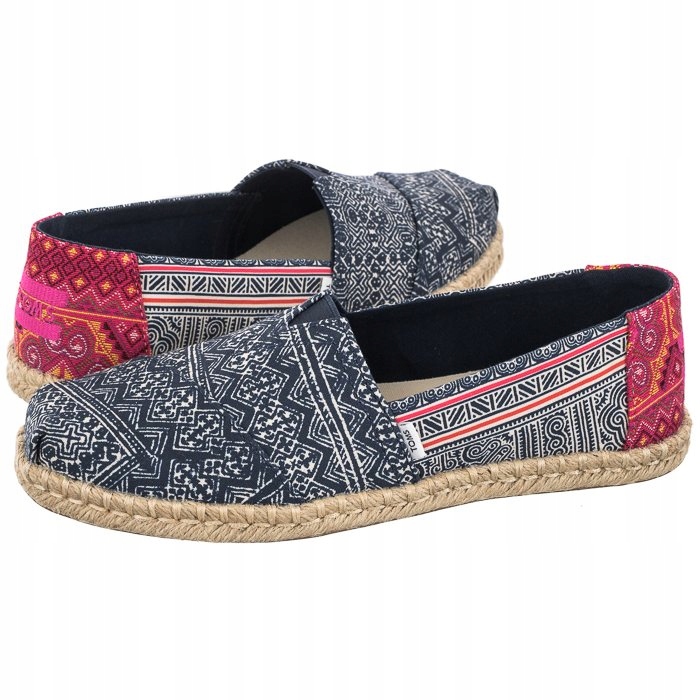 Espadrilky Toms Alpargata 10016263 Granátové