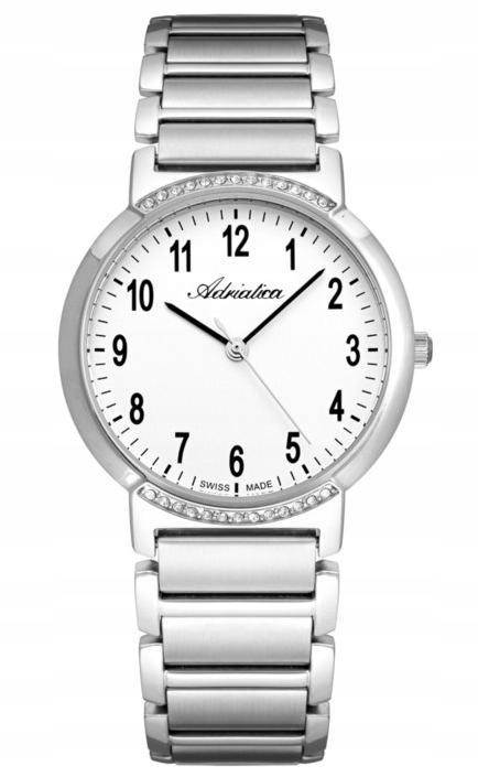 Nové Originální dámské hodinky Adriatica A3644.5123QZ se zirkony