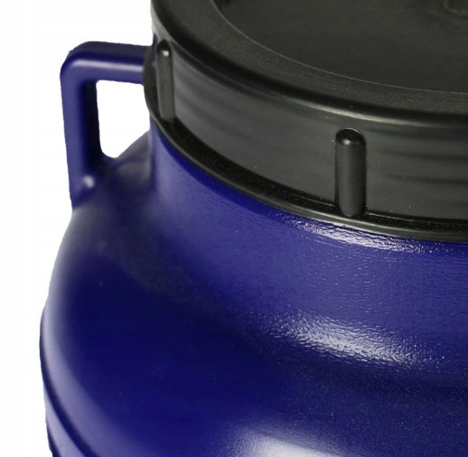 BECZKA 10L PLASTIKOWA Z UCHWYTAMI DO KAPUSTY OGÓRKÓW ZAKRĘCANA Pojemność 10 l