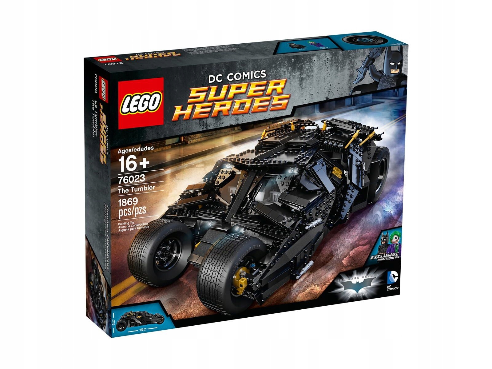 Klocki Lego DC Comics Heroes Zestaw Batman Tumbler 76023