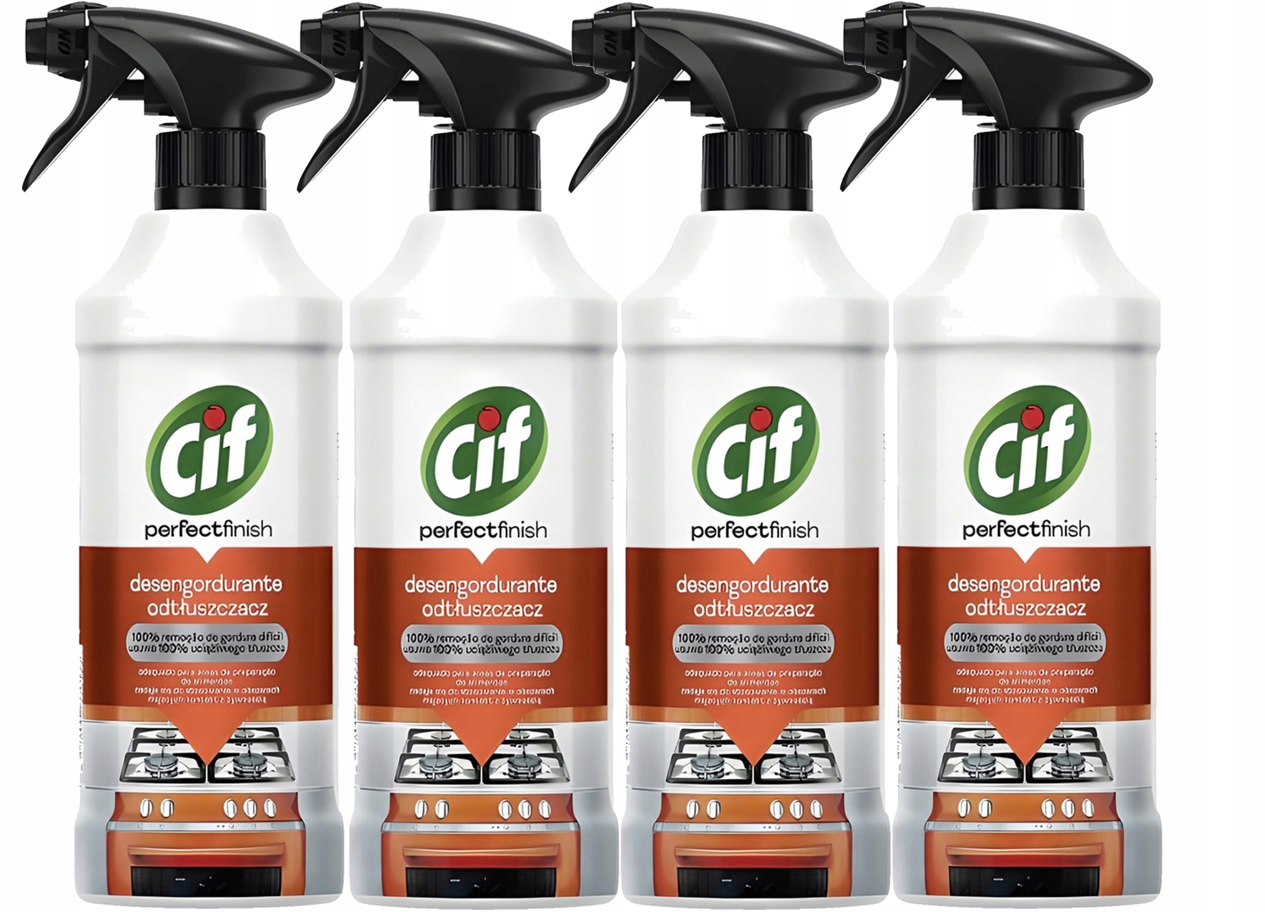 Cif Perfect Finish Mix sprej sada 4 x 435 ml
