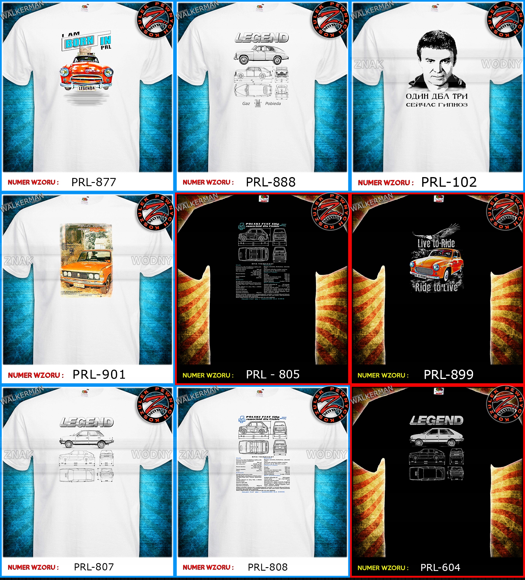 koszulka prl śmieszna prezent vintage sport WZORY Rozmiar XXL