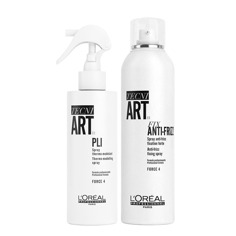 Loreal Tecni.Art Pli Thermo-Modeling sprej 190 ml Anti-Frizz sprej 250 ml
