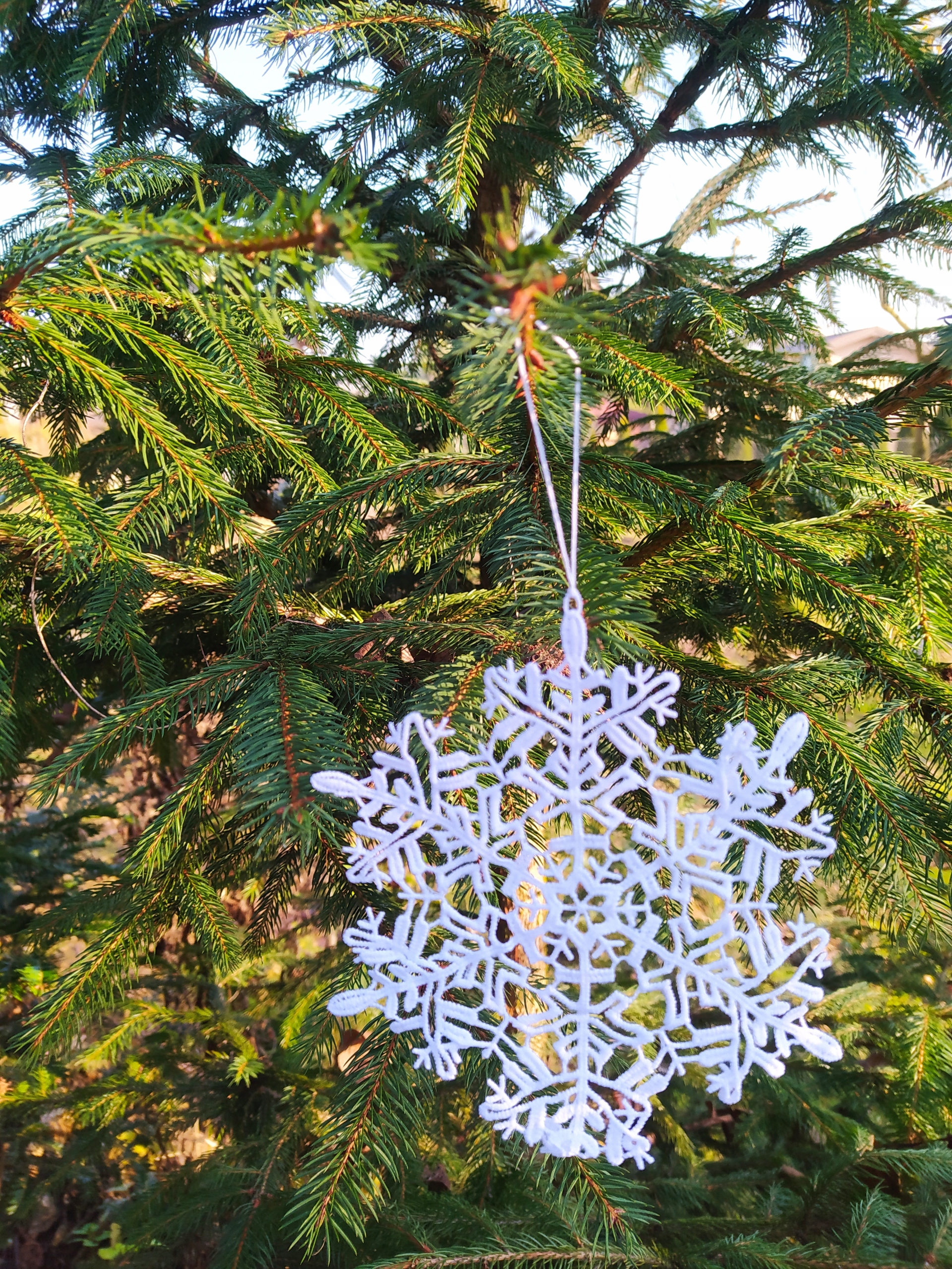 

Ozdoba na choinkę 10 szt gwiazdka 15 cm