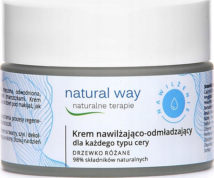 Natural Way Krem nawilżajaco odmładzający 50 ml
