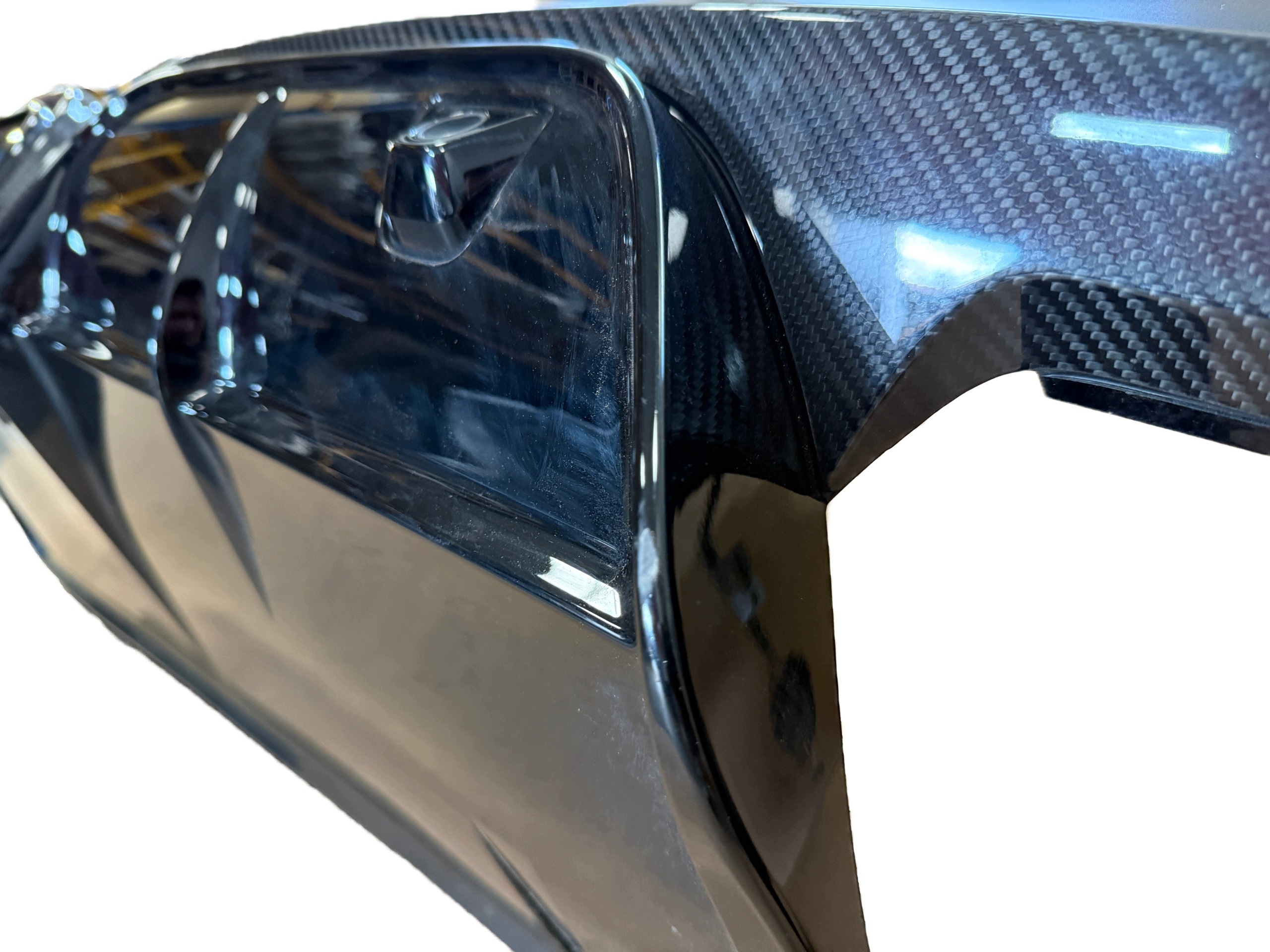 CUPRA FORMENTOR VZ5 bumper rear part 6 PDC CARBON LN7H