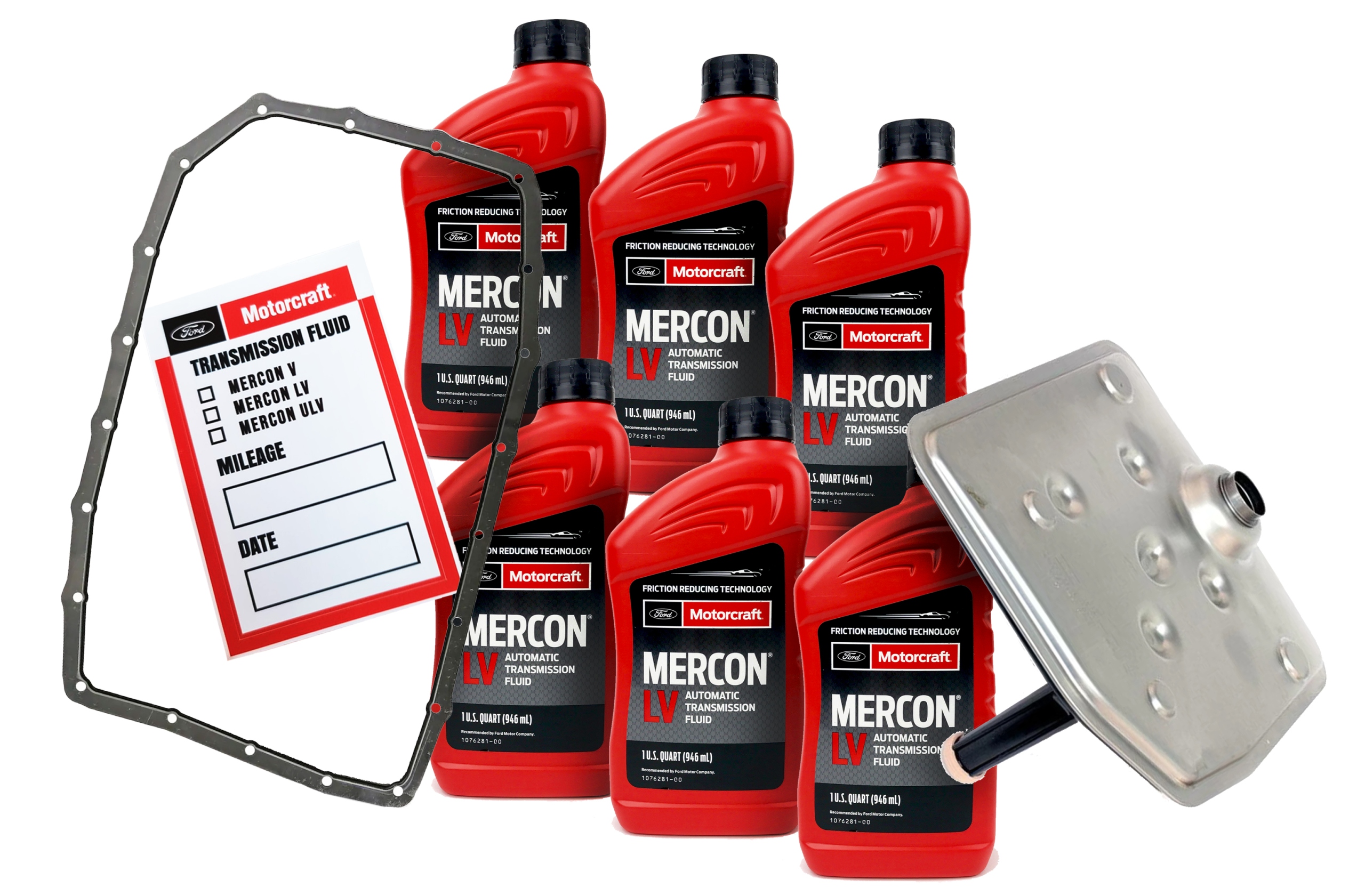 MERCON LV 5,676 L фильтр + прокладка 6R80 FORD