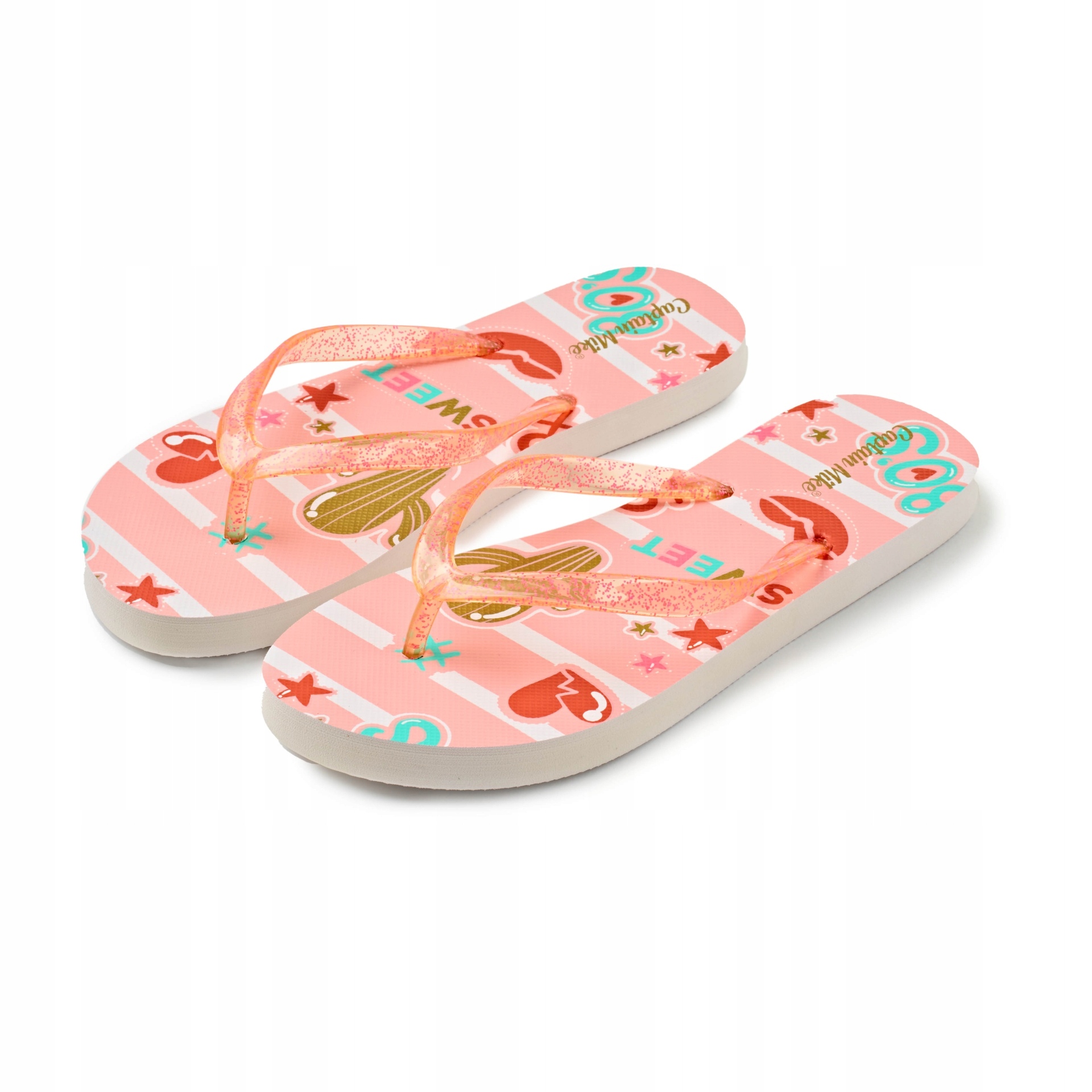 

Klapki japonki dziecięce różowe dziewczęce r.33