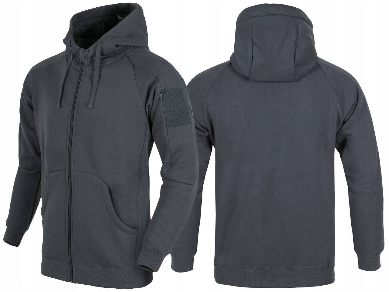 

Helikon Bluza taktyczna Hoodie Lite FullZip Szara
