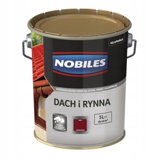 Strecha A Čerešňový Žľab 5 L 60030105 Vodou Riediteľná Akrylová Smaltovaná Farba