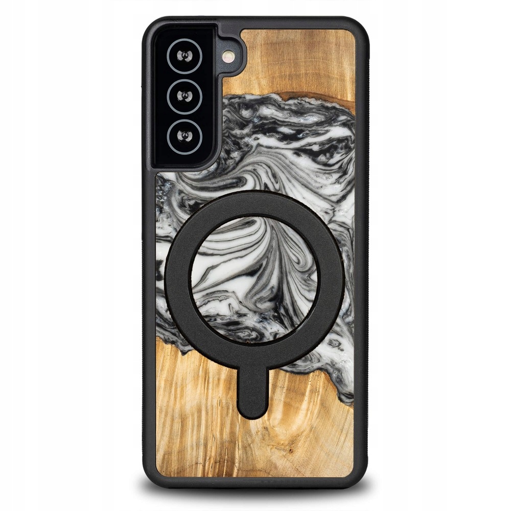 Pouzdro Bewood Unique pro Samsung Galaxy S21 Fe 4 živly Země s MagSafe