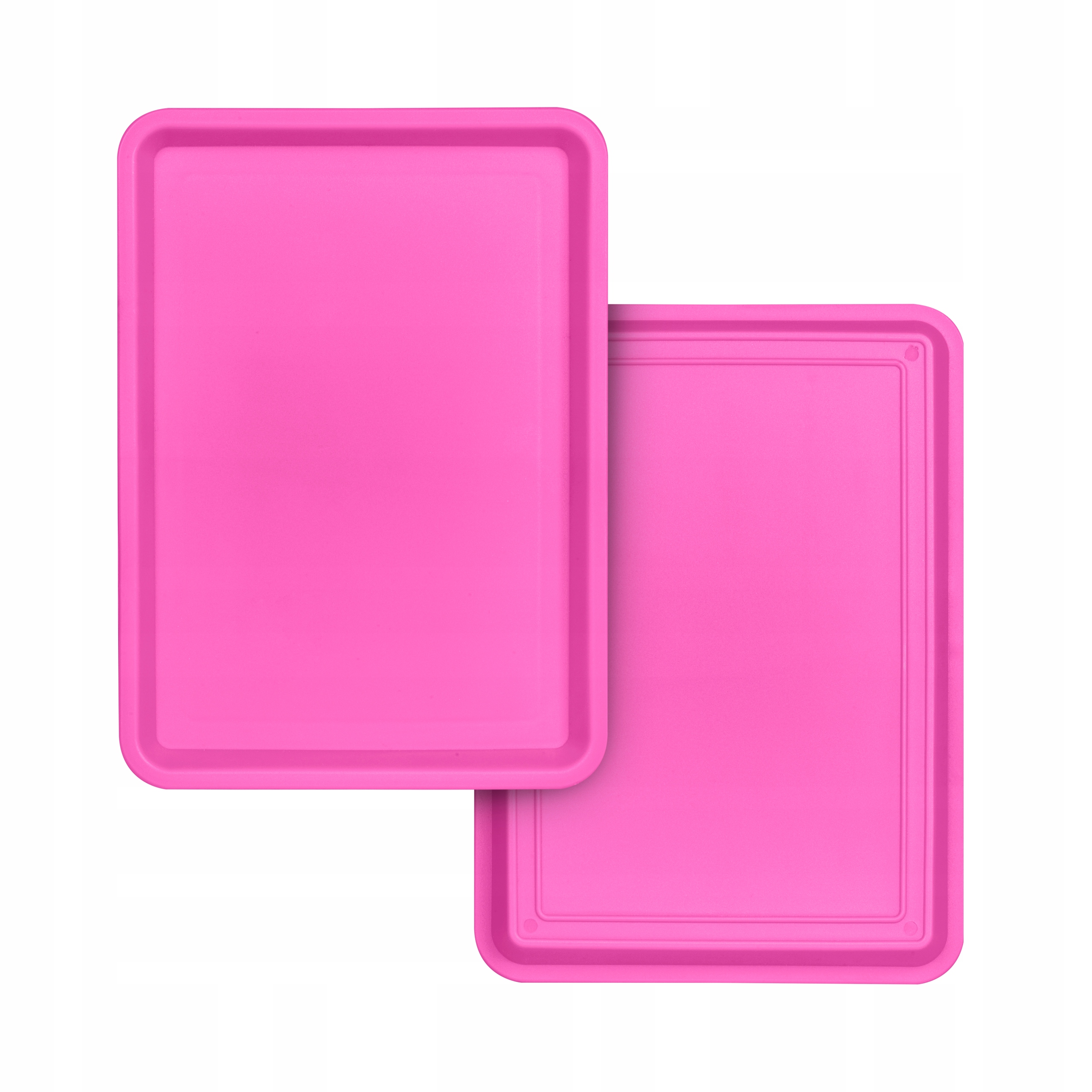 TACA KUCHENNA UNIWERSALNA TACKA 25x18CM RÓŻOWA PODSTAWKA NA ŻYWNOŚĆ EAN (GTIN) 5907631703612
