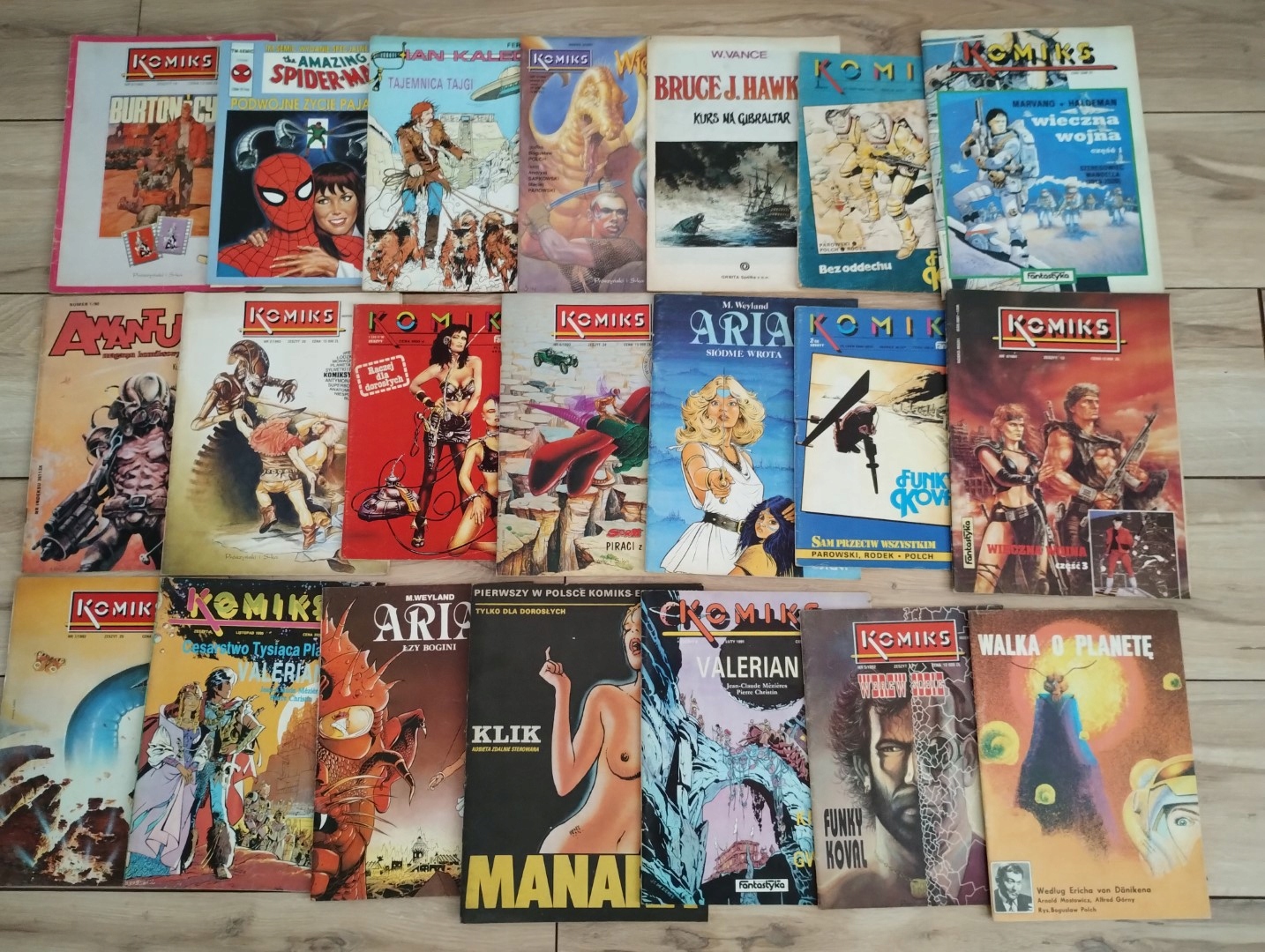 Kolekcja komiksów z czasów 90tych i PRL - Gratka dla fanów