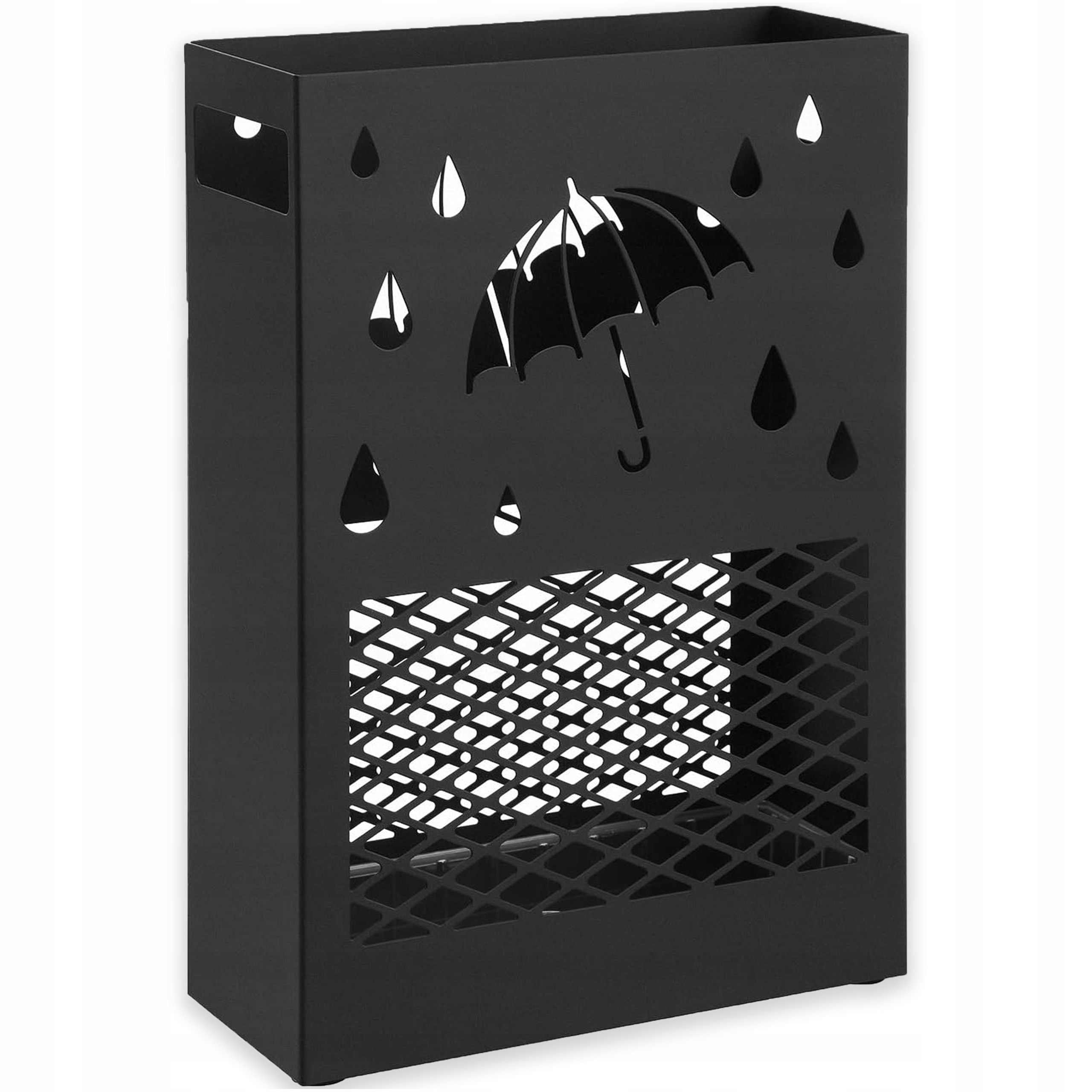 STOJAK NA PARASOLE PARASOLNIK OCIEKACZ 4 HACZYKI NÓŻKI OCHRONNE KORYTARZ