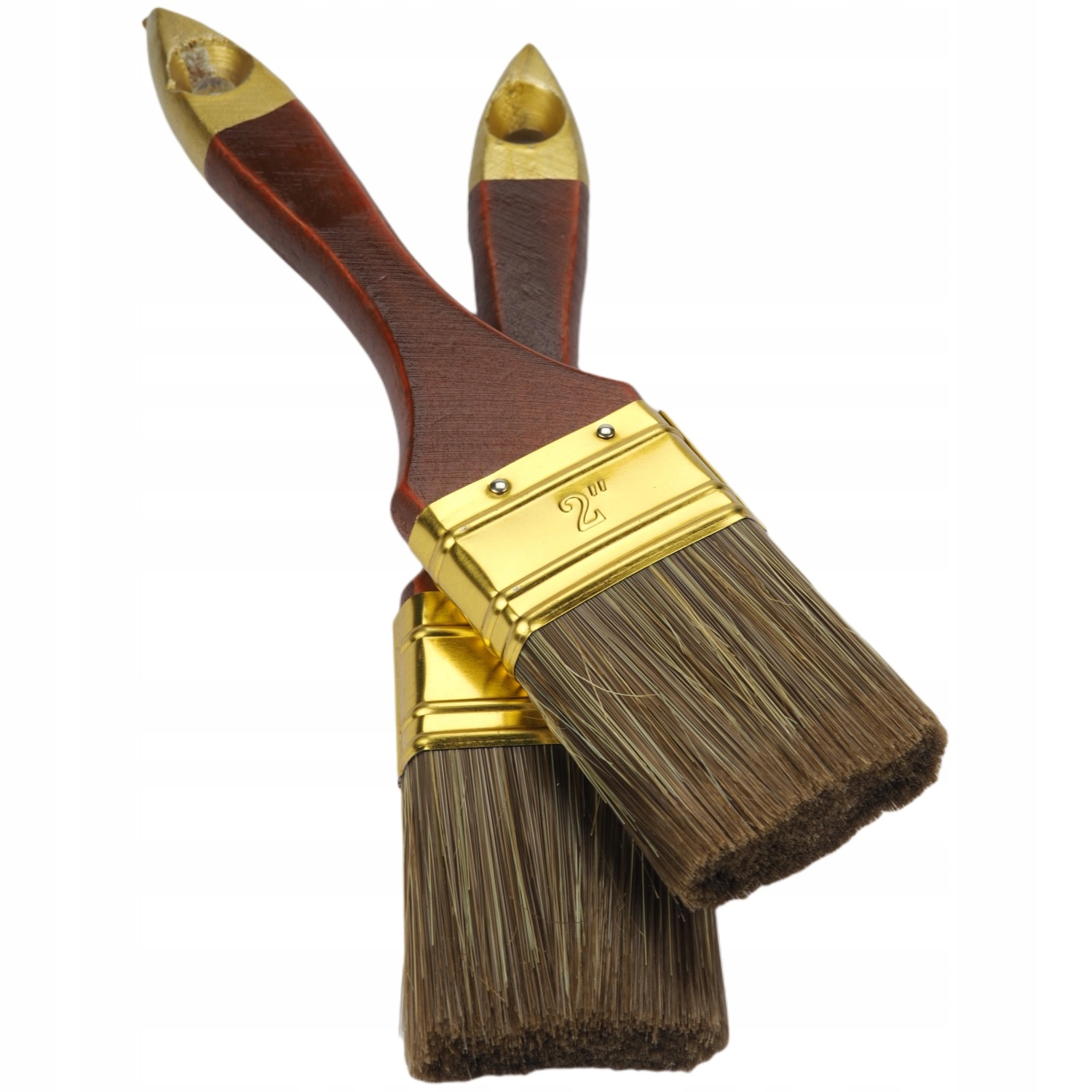 

Pędzel Akrylowy Płaski „gold” 2"