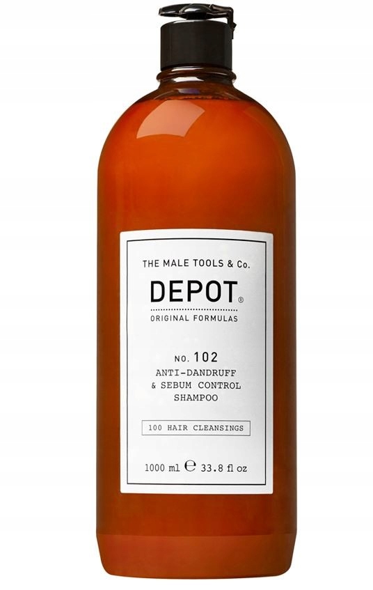 Depot 102 Szampon normalizujący wydzielanie sebum i przeciwłupieżowy 1000ml