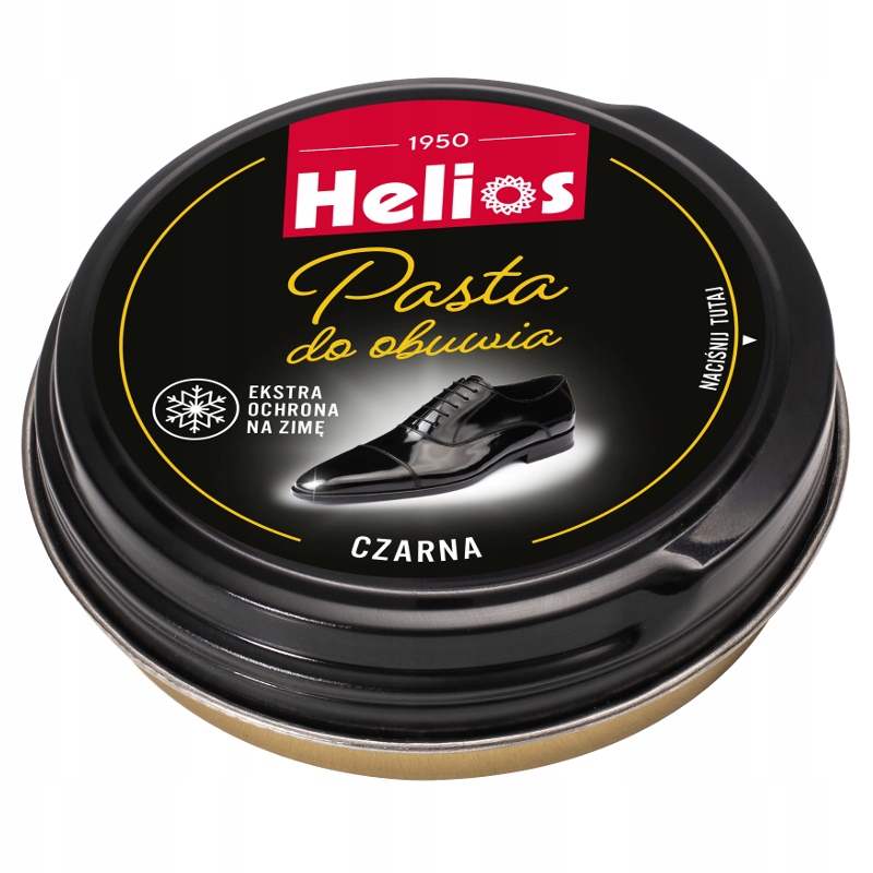 

Helios Pasta Do Obuwia Butów W Puszce 40 ML Czarna